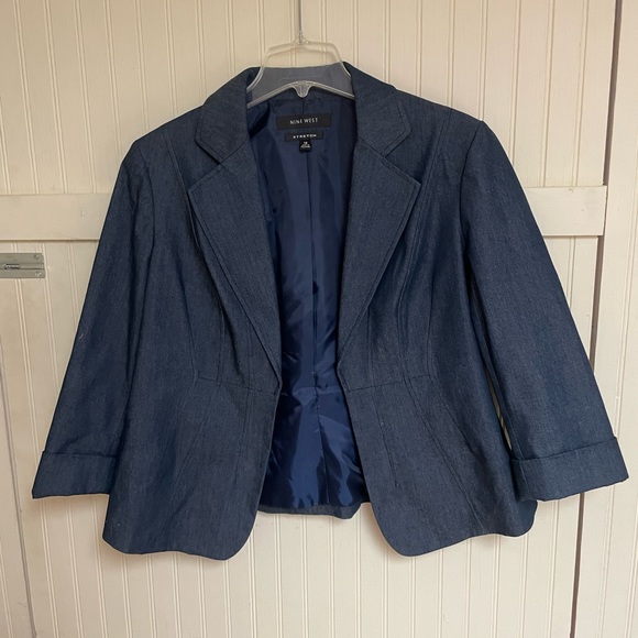 Nine West Jackets & Blazers - Nine West Denim Blazer